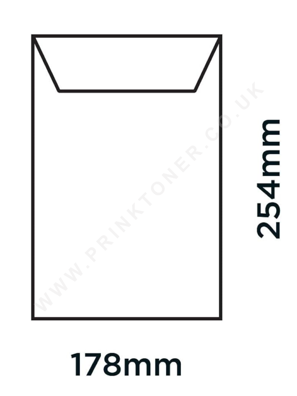 254 x 178mm Envelopes